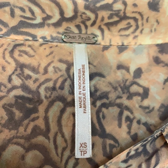 Free People snakeskin tunic - Picture 3 of 6